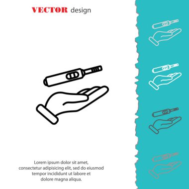 Hamilelik testi elinde