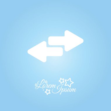 oklar satırı simgesi