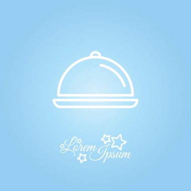  kapak ile yemeğin simgesi