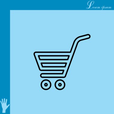 Alışveriş arabası simgesi
