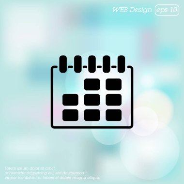 Takvim satırı simgesi