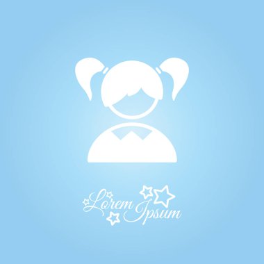 Kız öğrenci web simgesi