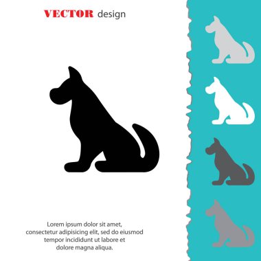 köpek web satırı simgesi