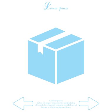 kutusu işareti simgesi