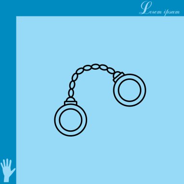 Simge kelepçe çizgi