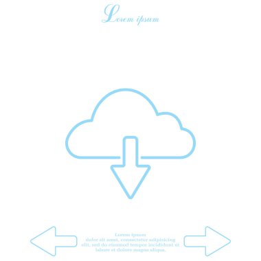 Cloud download işaret