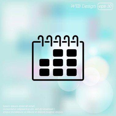 Takvim satırı simgesi