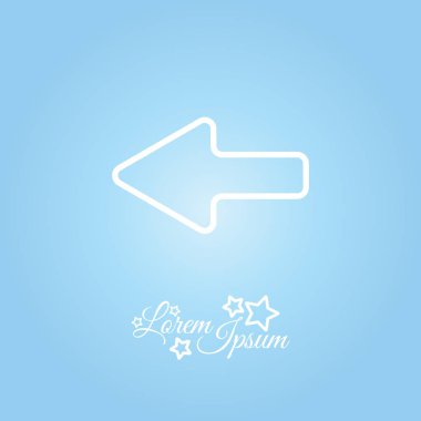 Bada bum düz simgesi