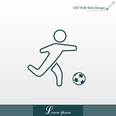 Futbol oyuncu simgesi