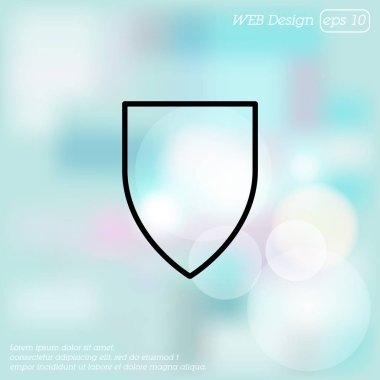 kalkan satırı simgesi