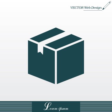 kutusu işareti simgesi