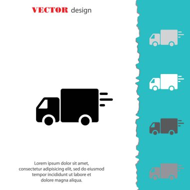 Teslimat kamyonu simgesi