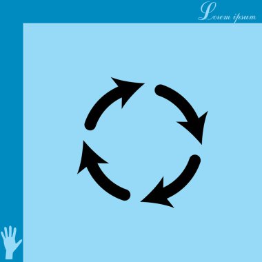 oklarla Update simgesi