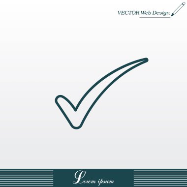 onay kutusunu satırı simgesi