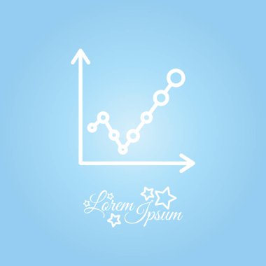 grafik satırı simgesi