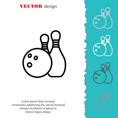 Bowling, top ve skittles