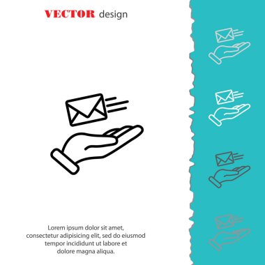 mektup işareti simgesi