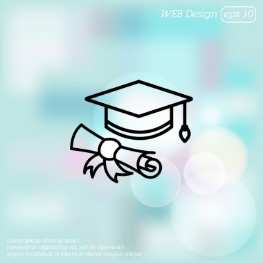 Öğrenci cap diploması ile