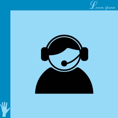 işleci ile kulaklık simgesi