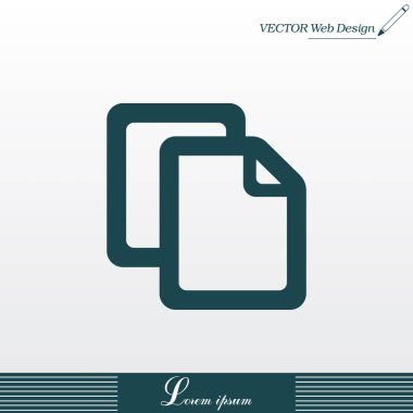 Dosya kopyalama simgesi