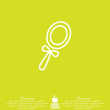 ayna satırı simgesi