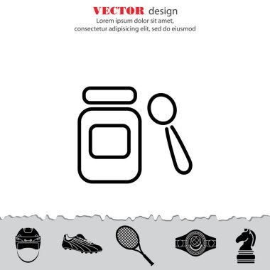 Web satırı simgesi. Bebek maması