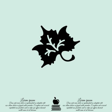 Akçaağaç yaprağı simgesi