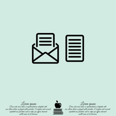 Görünümü yazı düz simgesi