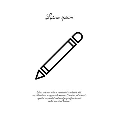 Kalem satırı simgesi