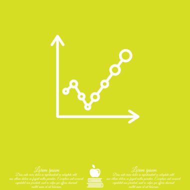 grafik satırı simgesi