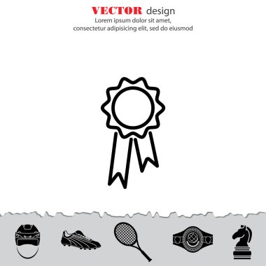 Madalya kazanan simgesi