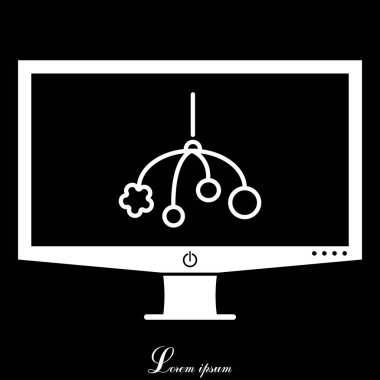 Tasarım bebek simgesinin.