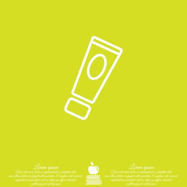 Güzellik kremi web simgesi