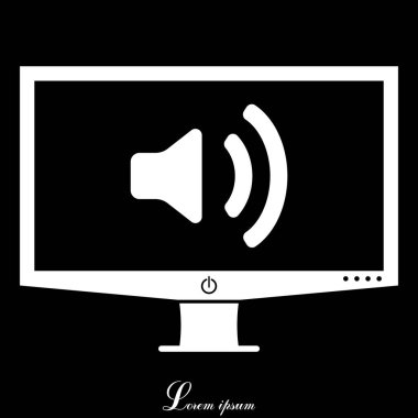 Yüksek ses ayarı simgesi