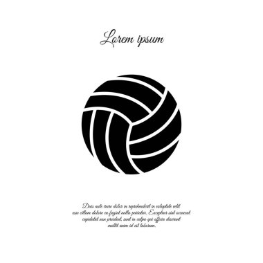 Voleybol topu simgesini