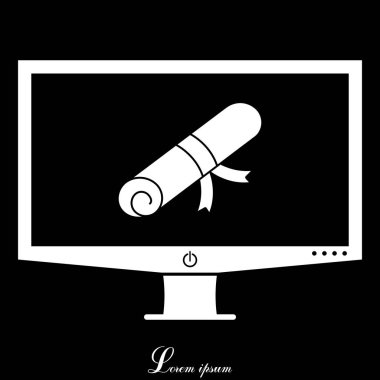 Sertifika eğitim simgesi