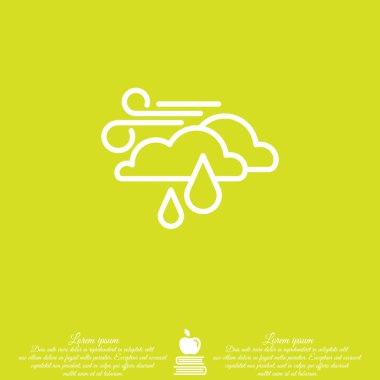 Rüzgar, bulutlar ve yağmur