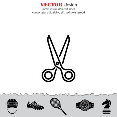 Makas web satırı simgesi