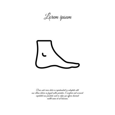 Ayak satırı simgesi 