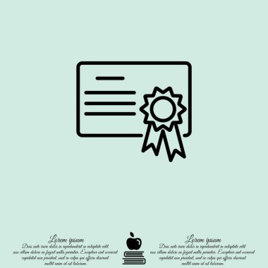 Sertifika işareti simgesi