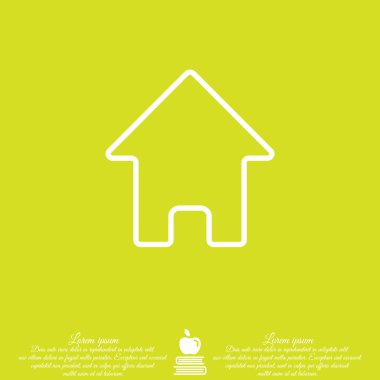 ev veya ev simgesini