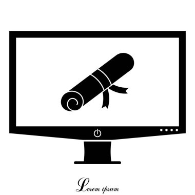 Sertifika eğitim simgesi