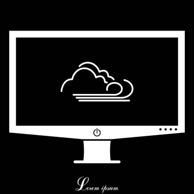 bulutlar ve Rüzgar simgesi