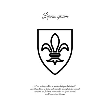 Kalkan Web satırı simgesi