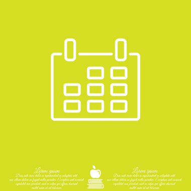 Takvim satırı simgesi