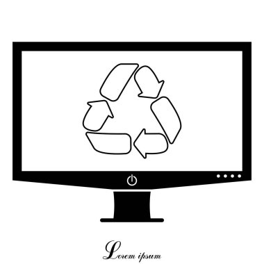 geri dönüşüm Web simgesi