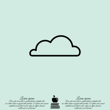 bulut satırı simgesi