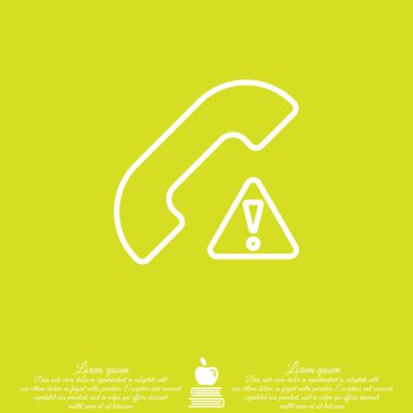 Uyarı arama simgesi