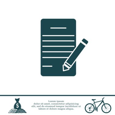 notları kağıt simgesi