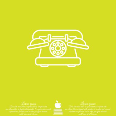 eski telefon simgesi